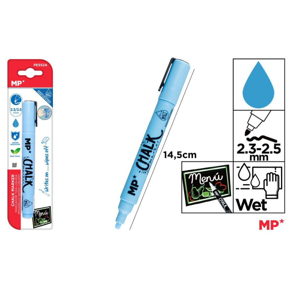 MP GESSO LIQUIDO CANC. UMIDO 2.3MM AZZURROMp