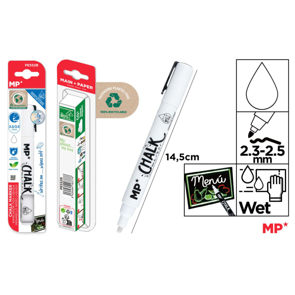 MP GESSO LIQUIDO CANC. UMIDO 2.3MM BIANCOMp