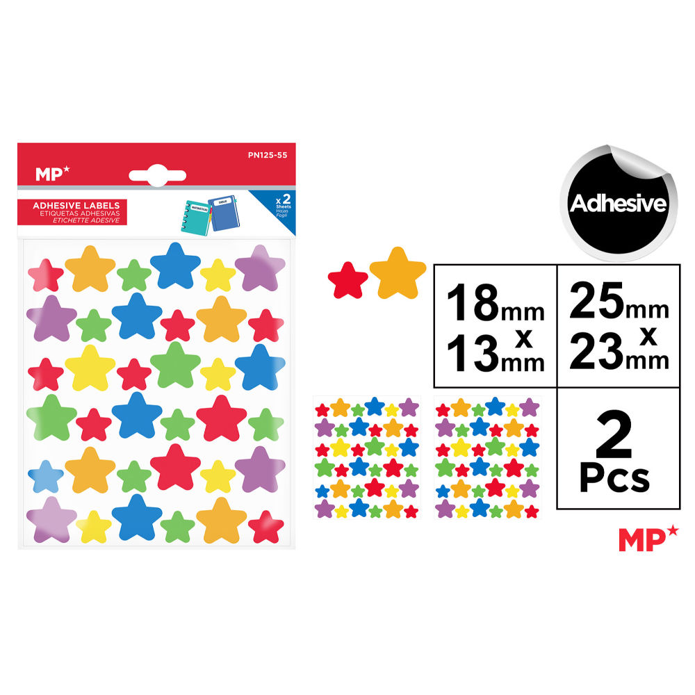 MP STICKERS ADESIVI PN125/55 - STELLINEMp