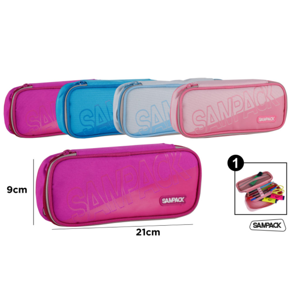 SAMPACK ASTUCCIO BICOLOR 1 ZIPSampack