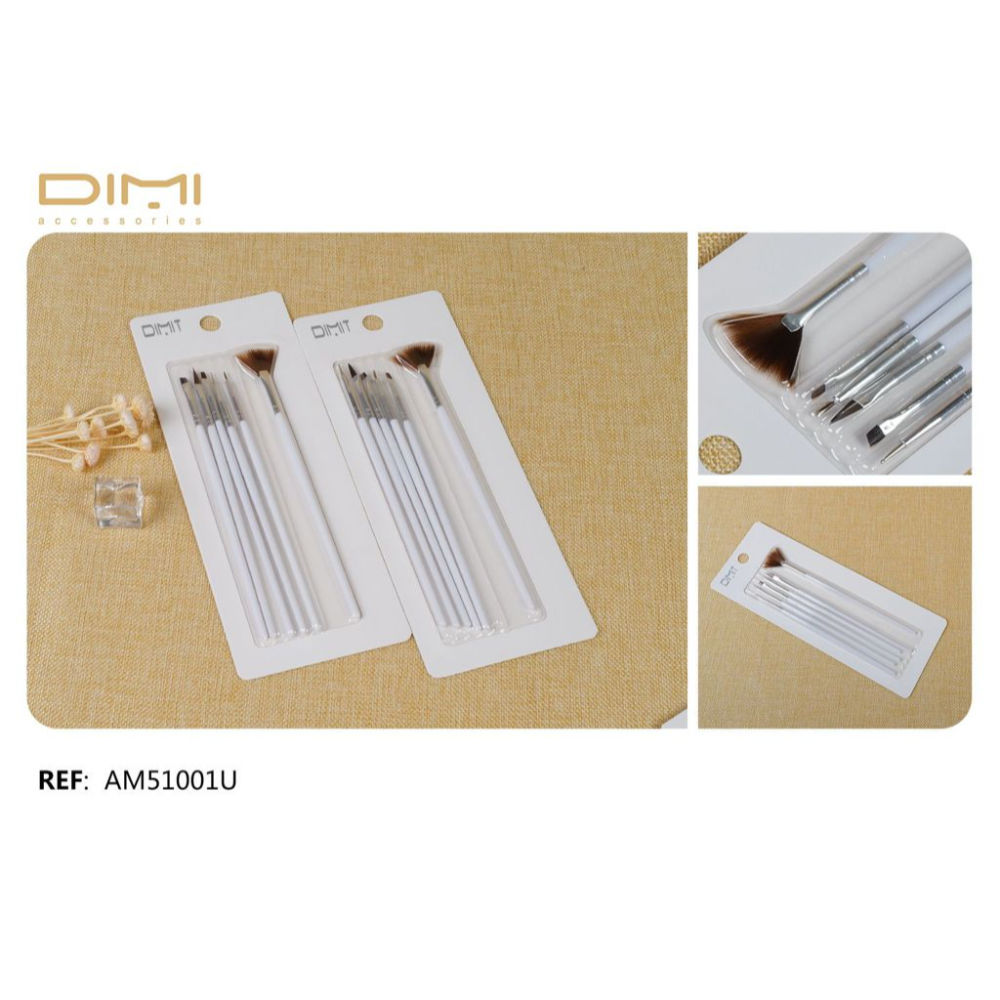 DIMI - PENNELLO UV GEL 6PZDimi