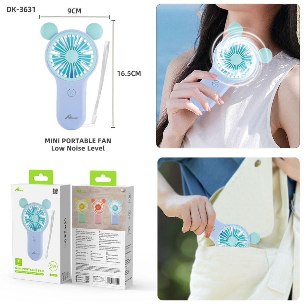 Ventilatore Portatile DK3631 - AzzurroHome