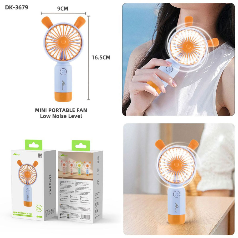 Ventilatore Portatile DK3679 - AzzurroHome