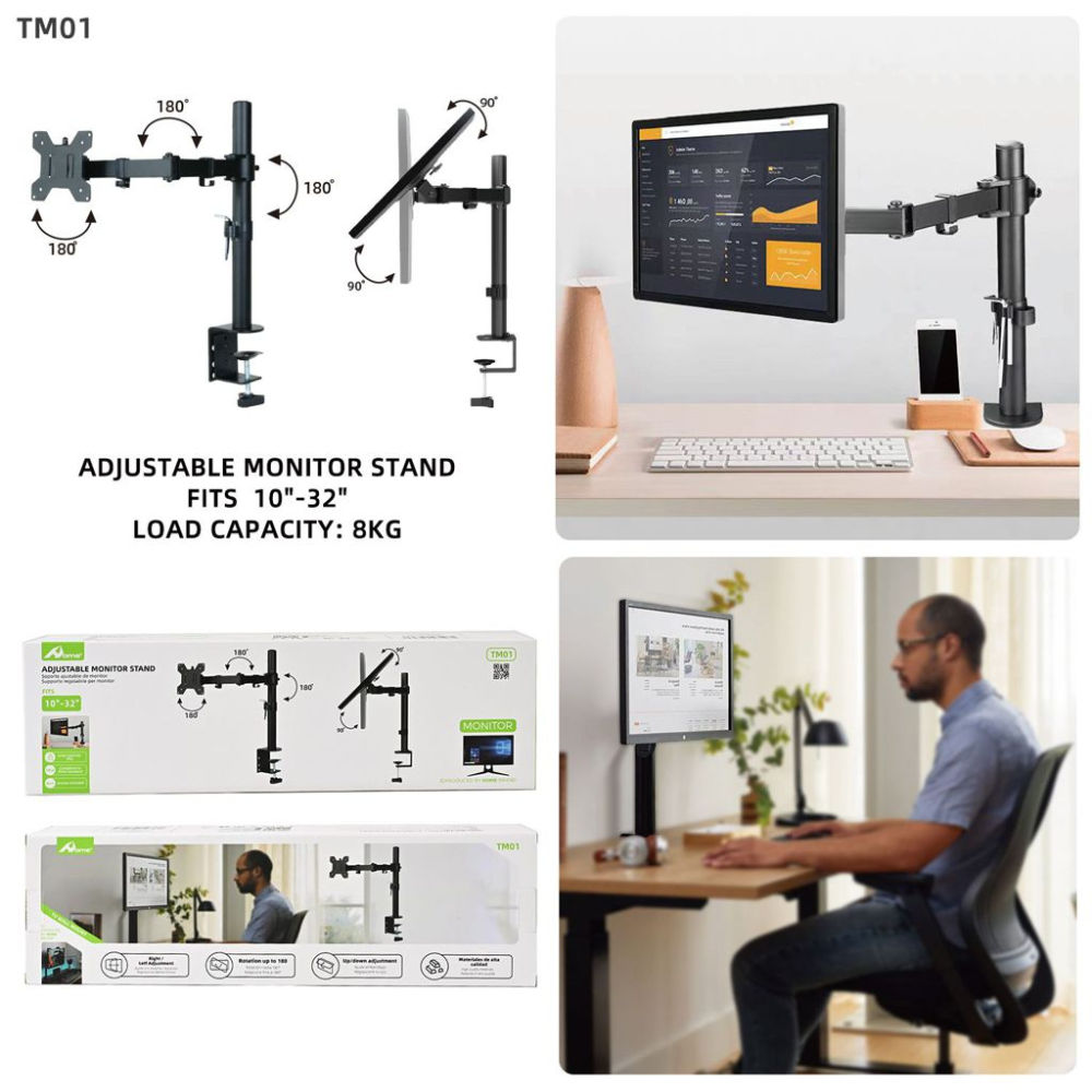 Supporto per Monitor TM01 - 10"/32" - Max 8kgHome