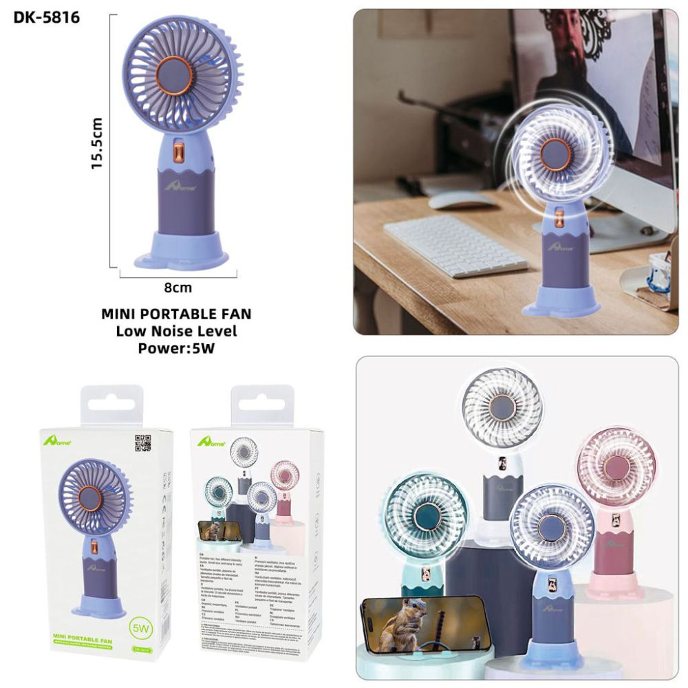 Ventilatore Portatile DK5816 - ViolaHome