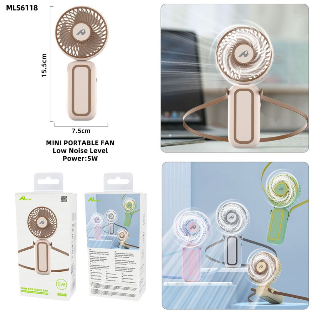 Ventilatore Portatile MLS6118 - BeigeHome