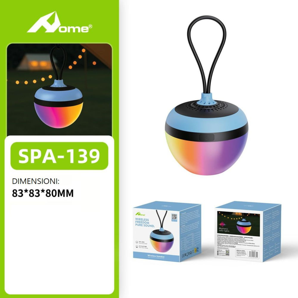 Altoparlante Bluetooth SPA-139 - AzzurroHome