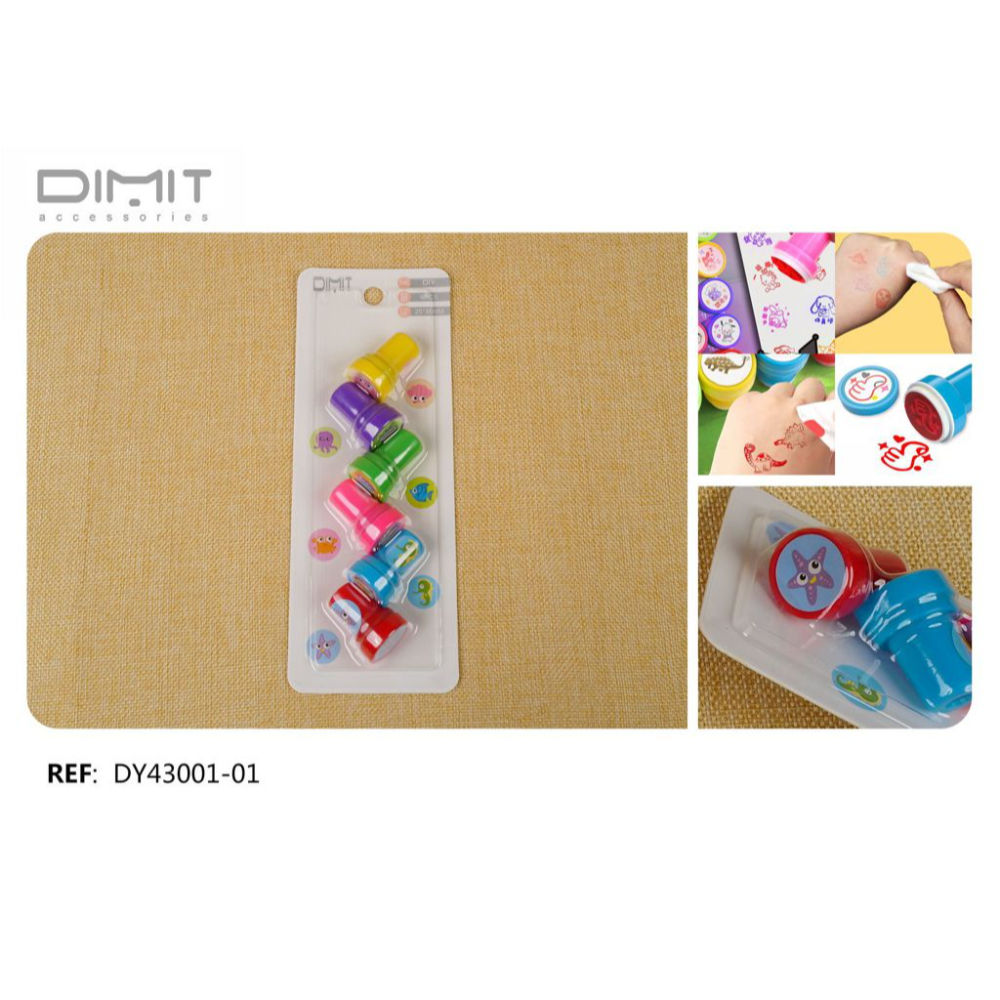 SET 6 TIMBRI PER BAMBINI 01 - MAREDimi