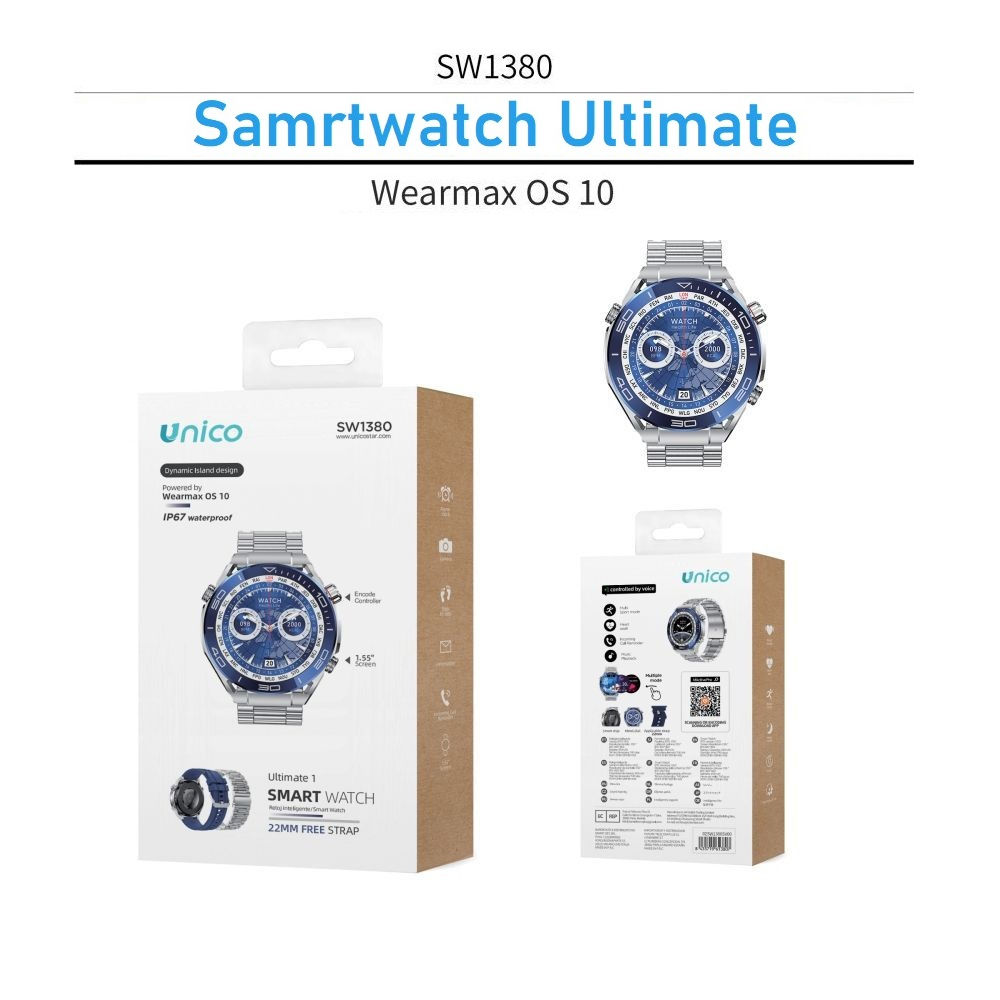 Smartwatch Ultimate Extraordinary (1,55") - SW1380 ArgentoUnico