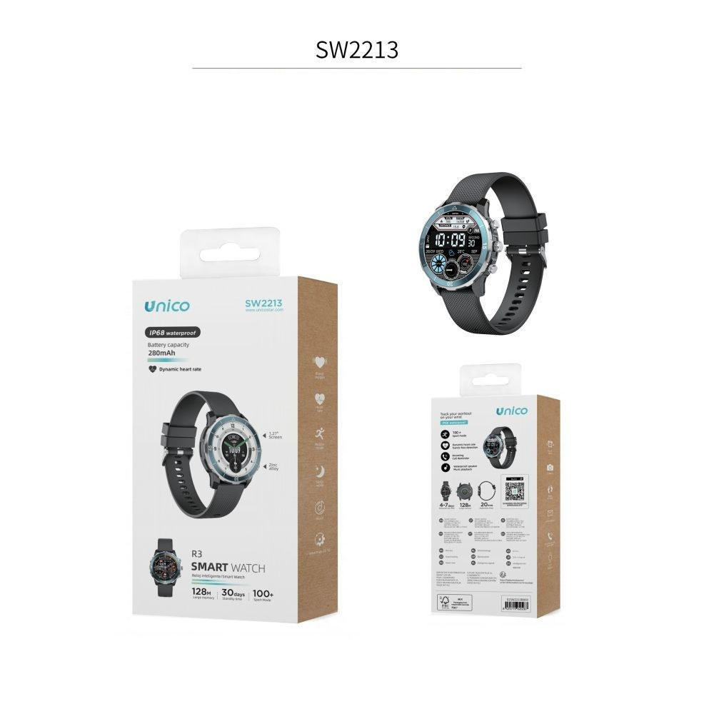 Smartwatch R3 Fashion SW2213 - GrigioUnico