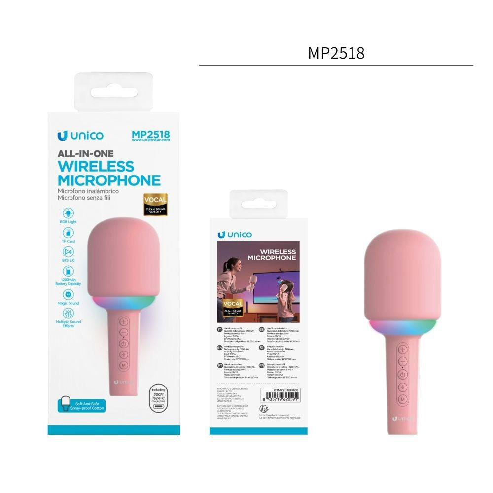 MICROFONO WIRELESSUnico