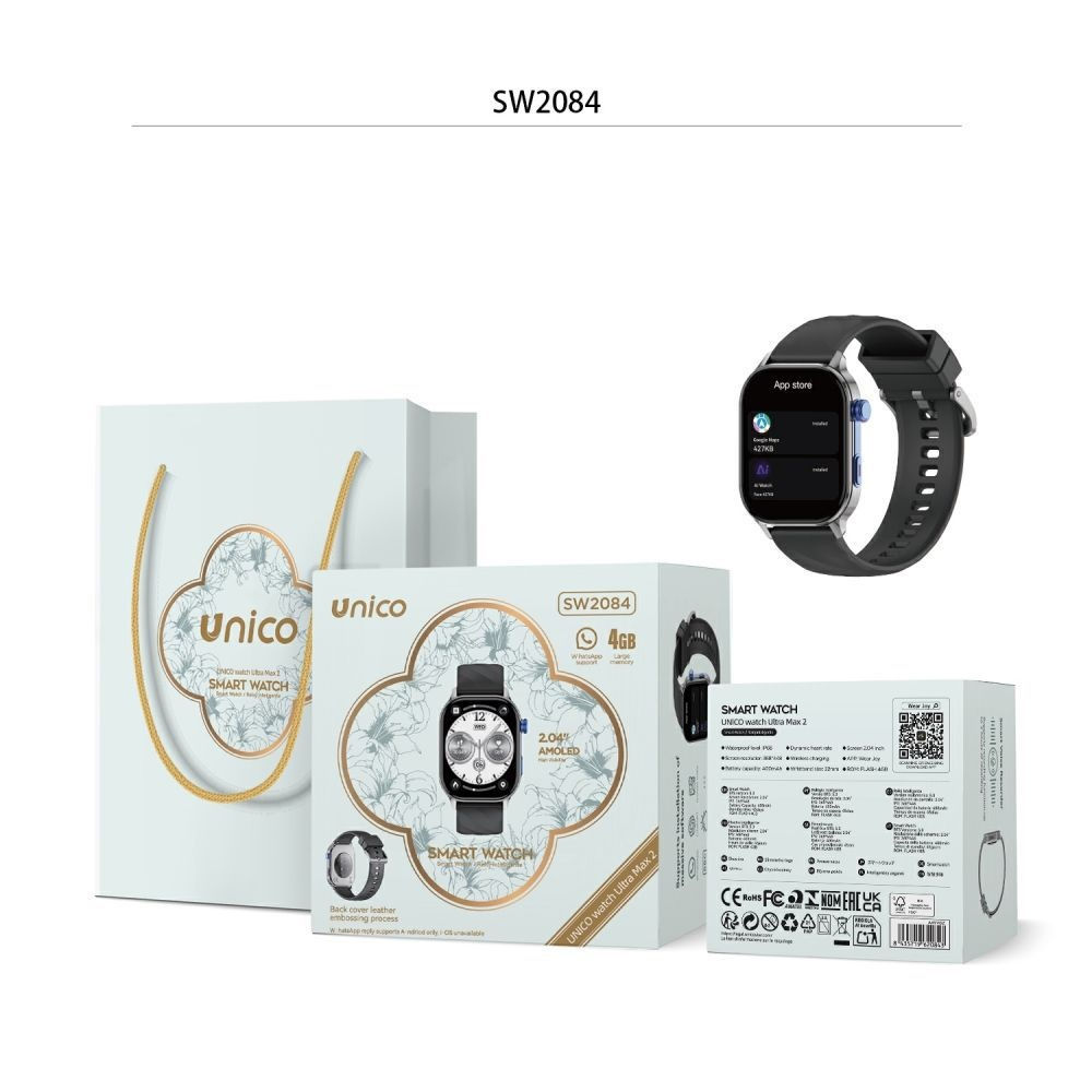 Smartwatch Ultra Max 2 SW2084 - NeroUnico