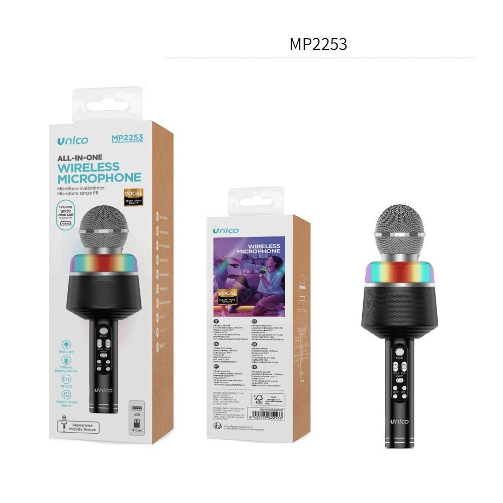 MICROFONO WIRELESSUnico
