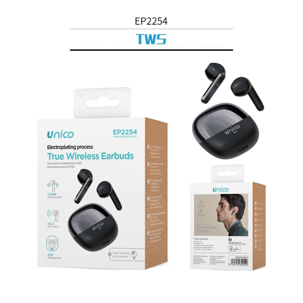 AURICOLARI BLUETOOTHUnico