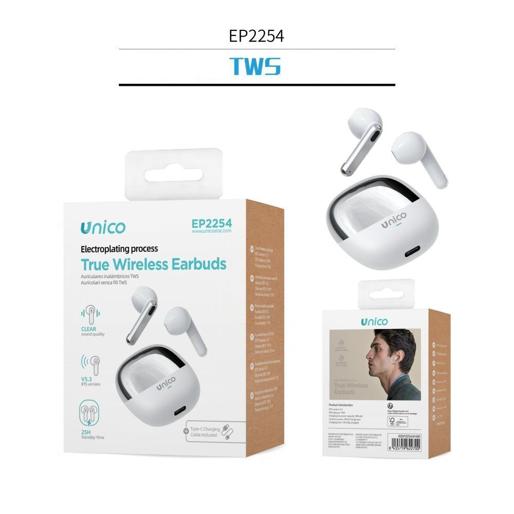 AURICOLARI BLUETOOTHUnico