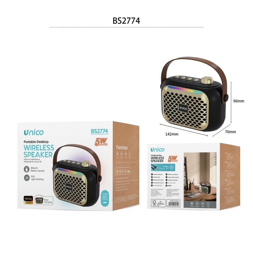 ALTOPARLANTI BLUETOOTHUnico