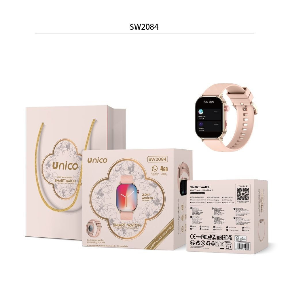 Smartwatch Ultra Max 2 SW2084 - RosaUnico