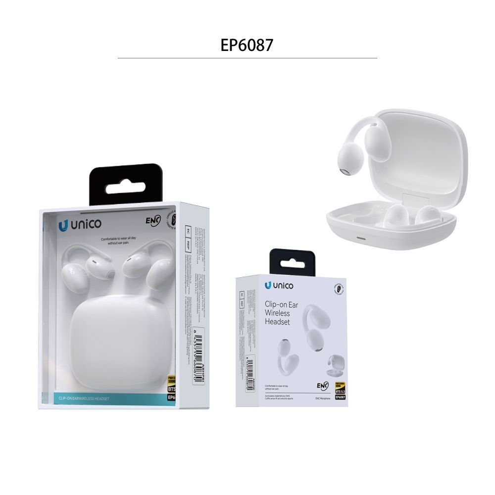 Auricolari Bluetooth OWS EP6087 - BiancoUnico