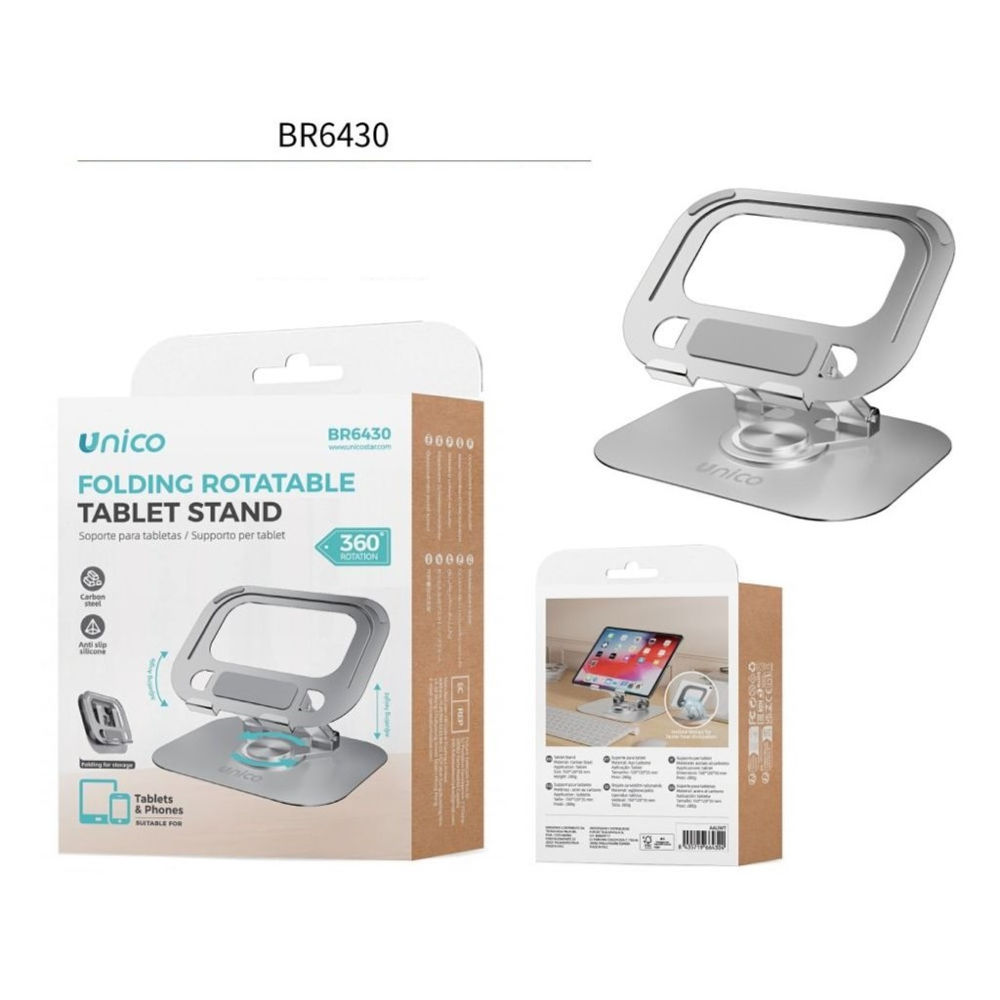 Supporto per Tablet BR6430 - MetalloUnico