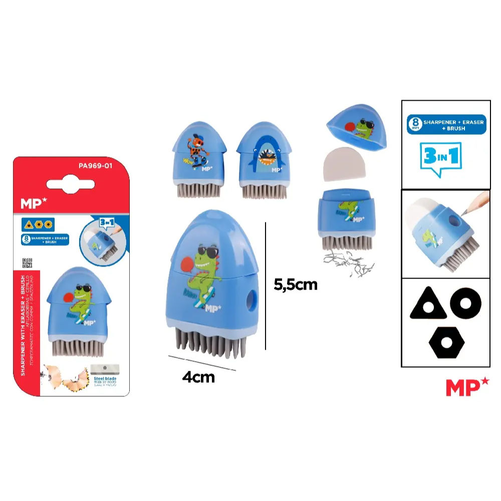 MP TEMPERINO + GOMMA E SPAZZOLINOMp