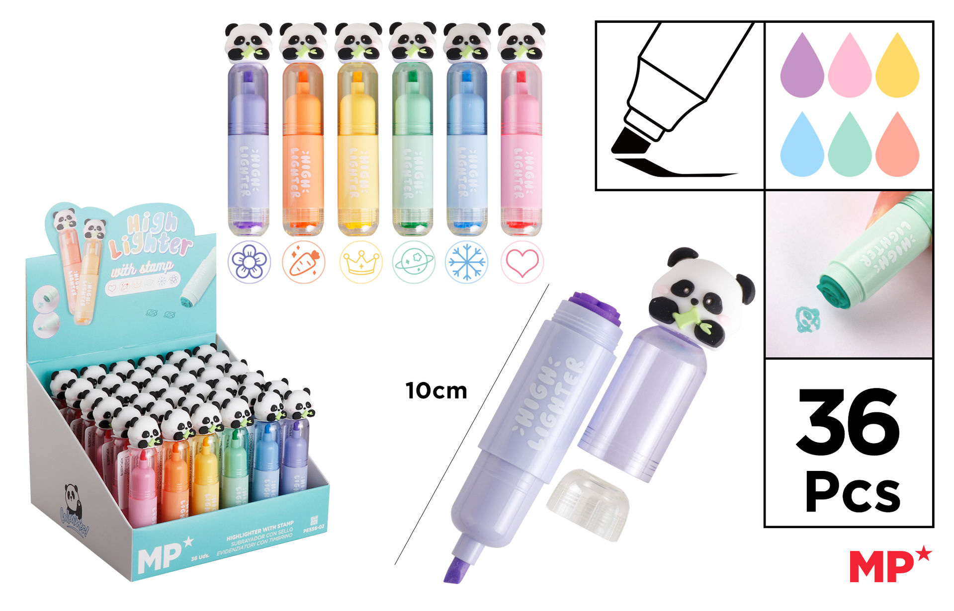 MP MARCATORE FLUORESCENTE FANTASY E TIMBROMp