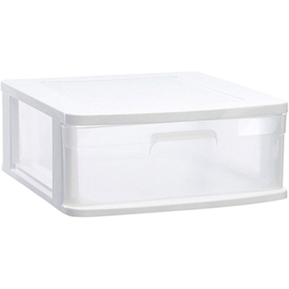 CASSETTIERA SENA 1 CASSETTO - BIANCOPlastic Forte