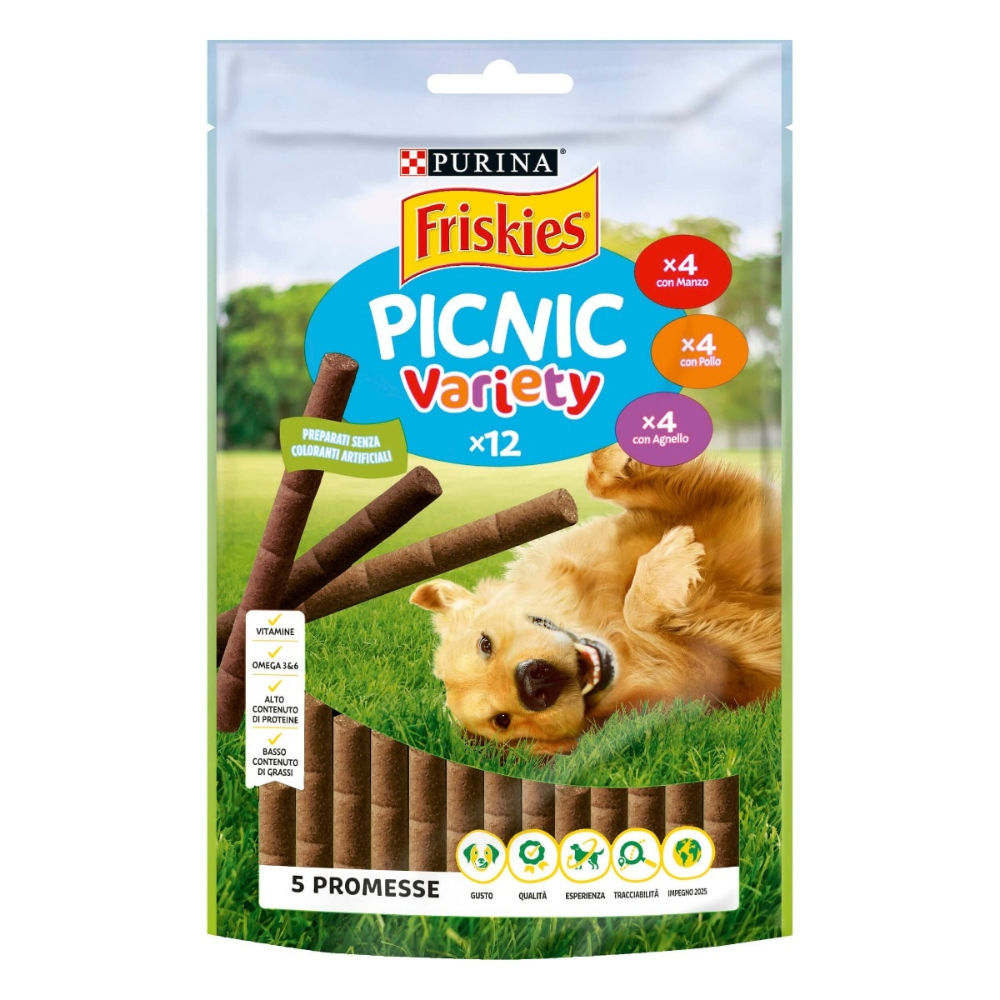 Friskies - Picnic Variety 12 Sticks - 100gFriskies