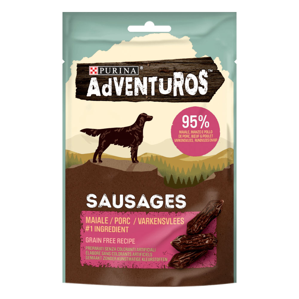 Adventuros - Sausages al Maiale - 70gAdventuros