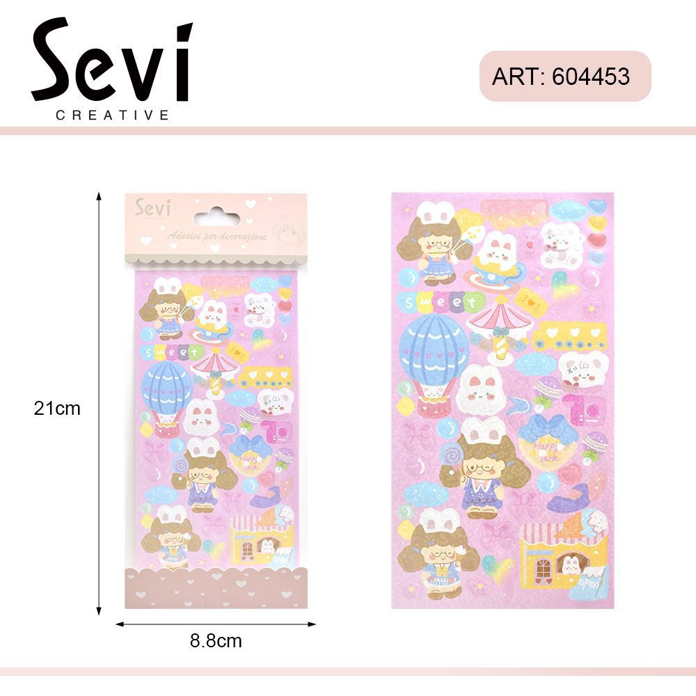 STICKERS - LITTLE GIRLSevi