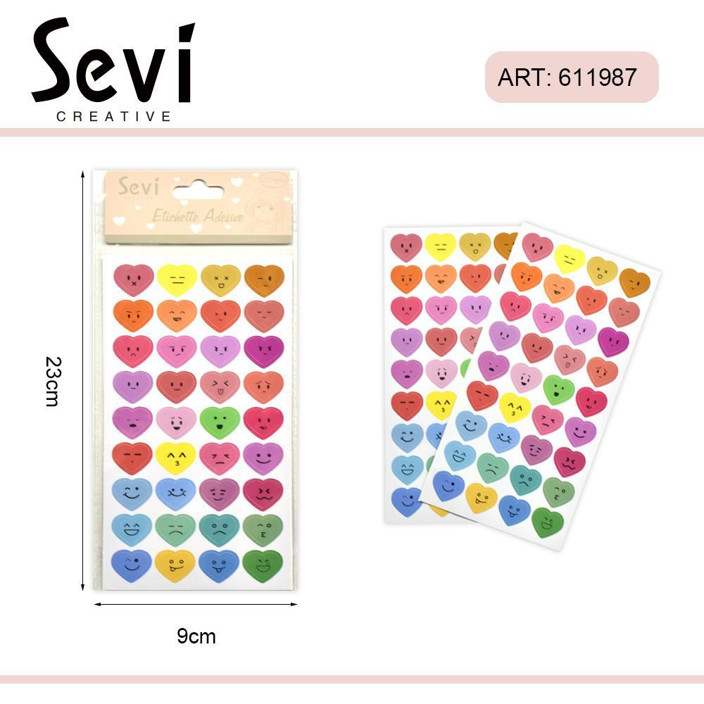 STICKERS - FACCINE A CUORESevi