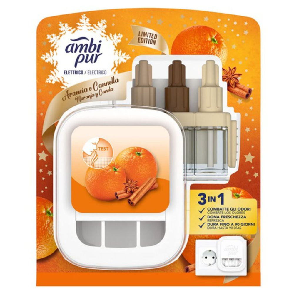 AMBIPUR KIT DIFFUSORE 3VOLUTION - ARANCIAAmbipur