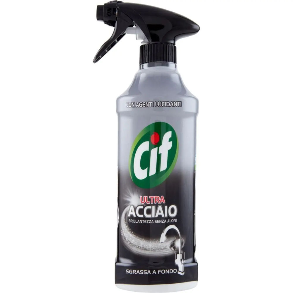 Cif Spray 500ml - Ultra Sgrassatore AcciaioCif