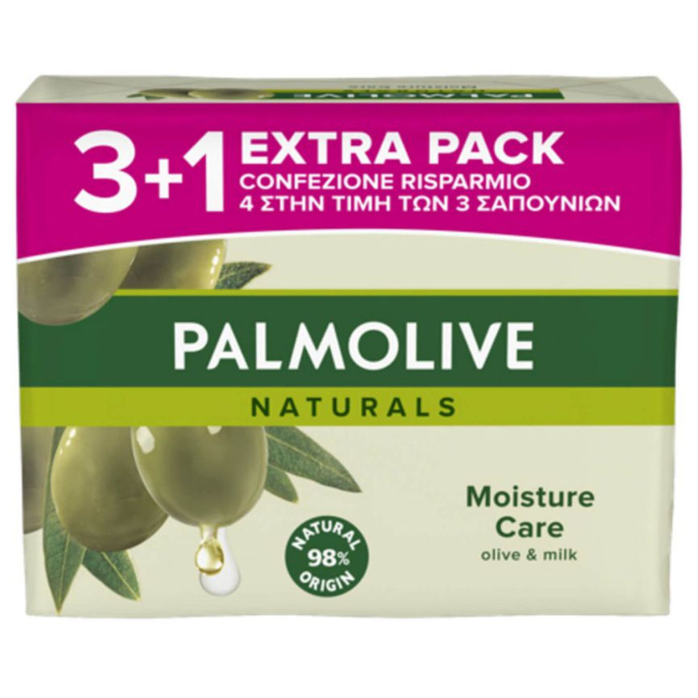 Palmolive Sapone Solido Oliva 3+1 90gPalmolive