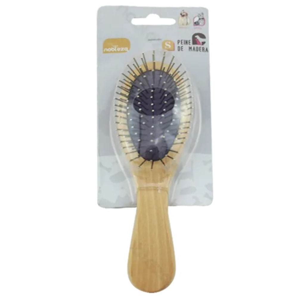 SPAZZOLA IN LEGNO PER CANI E GATTI - 5x17,5CMNobleza
