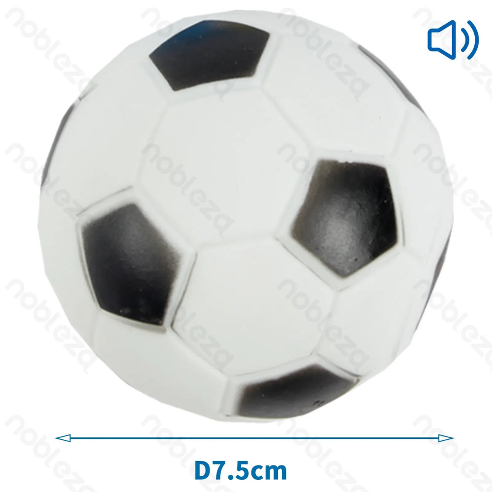 PALLINA DA CALCIO SONORA - GIOCO PER CANINobleza