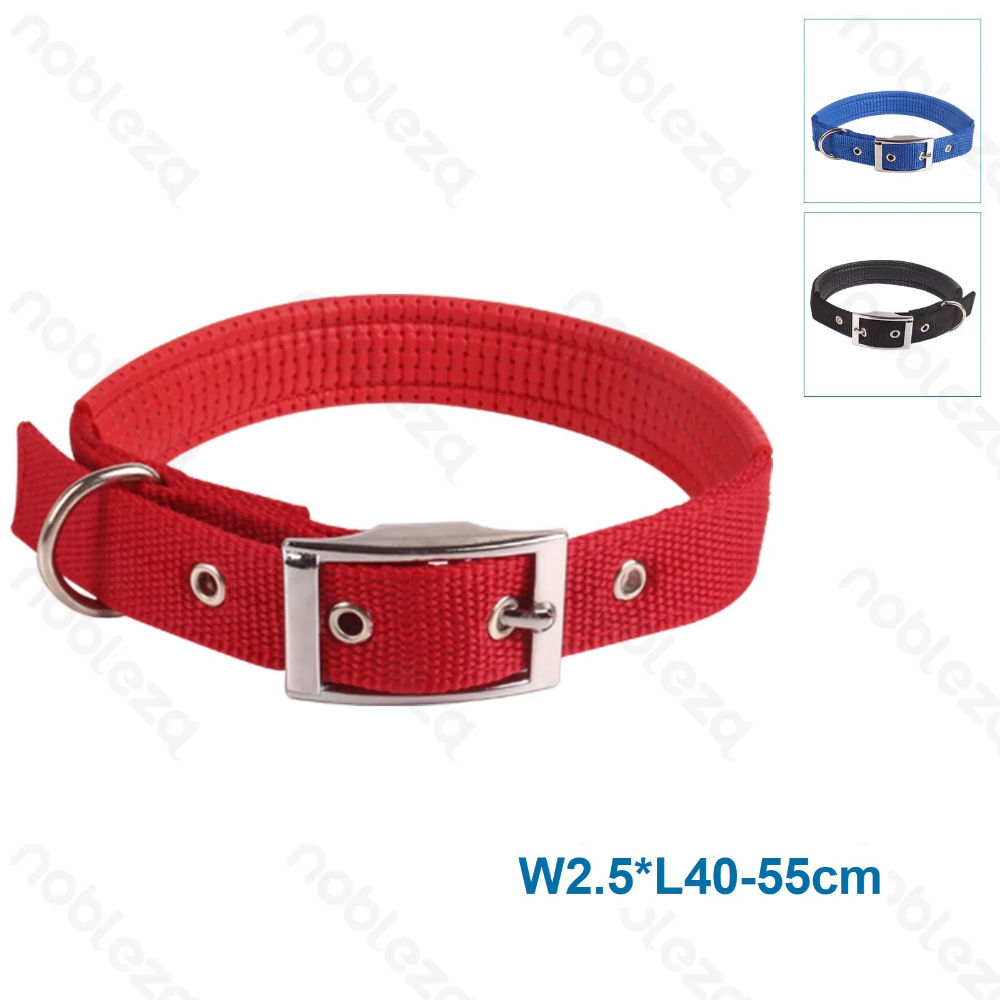 COLLARE IN TESSUTO CON FIBBIA - 40/55CM - MNobleza