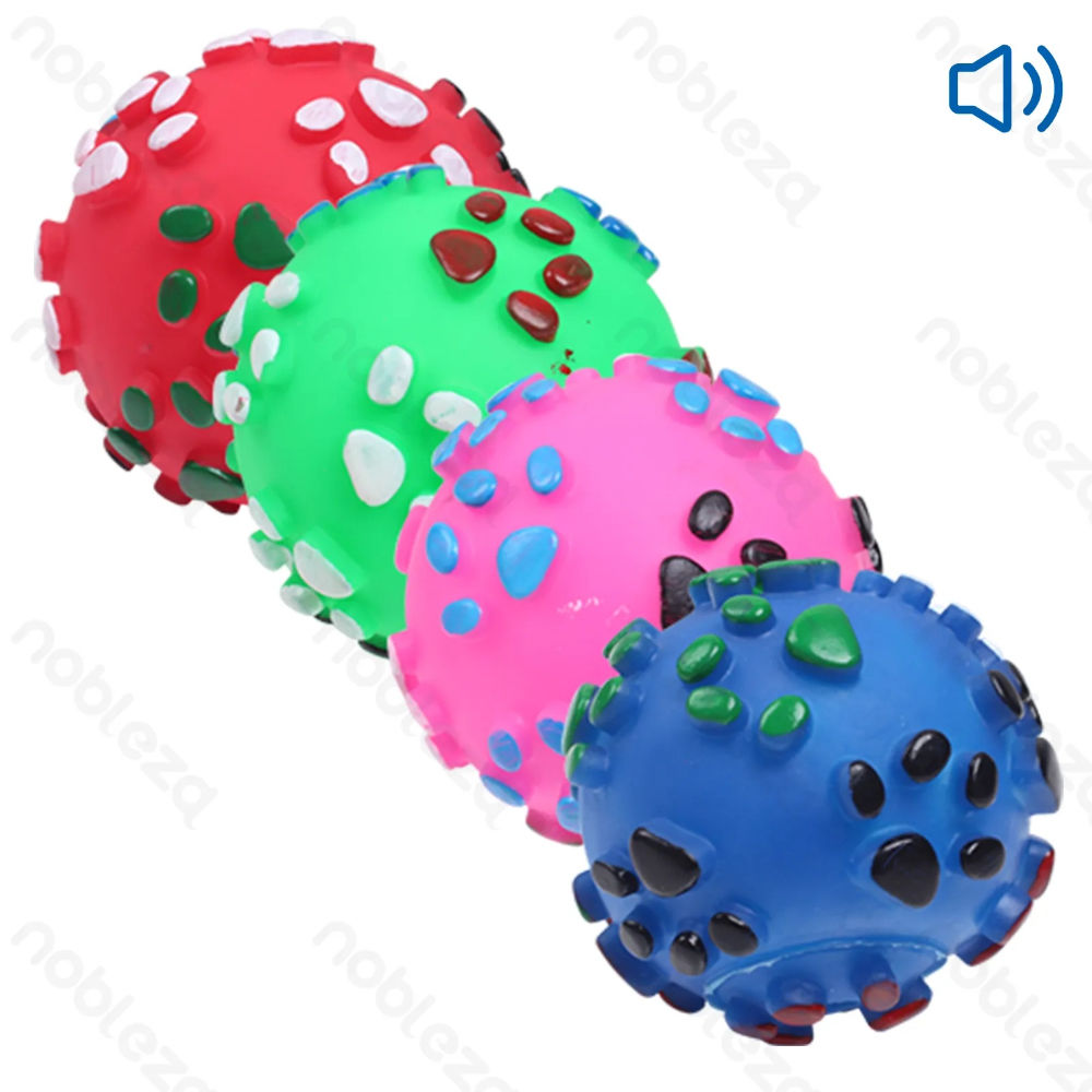PALLINA IN PVC SONORO - GIOCO PER CANINobleza