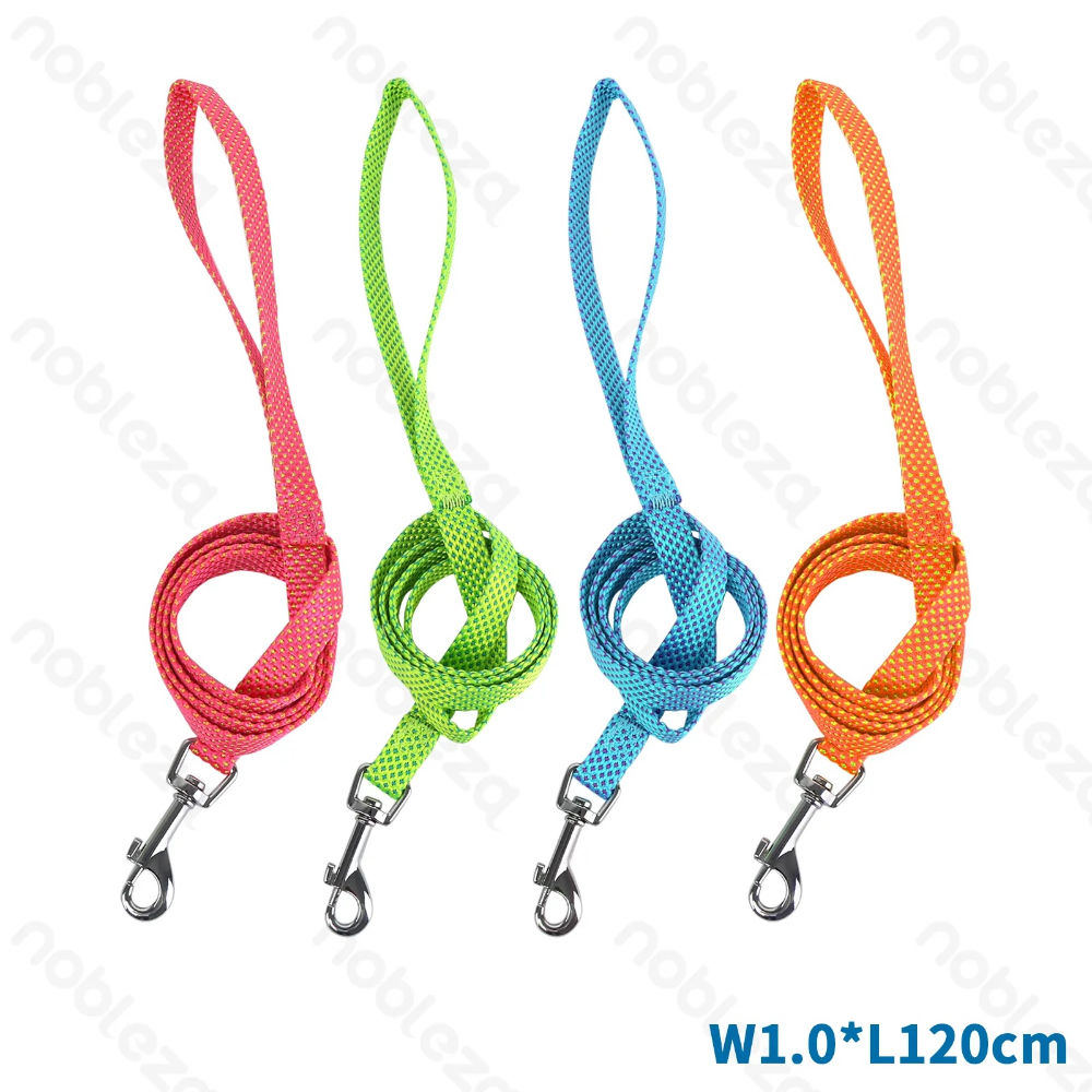 GUINZAGLIO COLOR FLUO 120CM - 10MM - SNobleza
