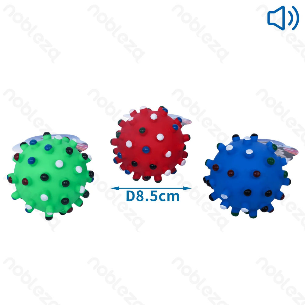 PALLINA CON RILIEVO - GIOCO PER CANI - 8,5CMNobleza
