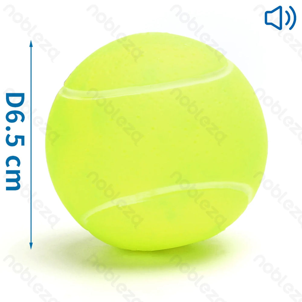 PALLINA DA TENNIS SONORO - GIOCO PER CANINobleza