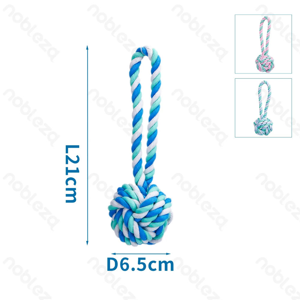 CORDA CON PALLINA IN COTONE - 21CMNobleza