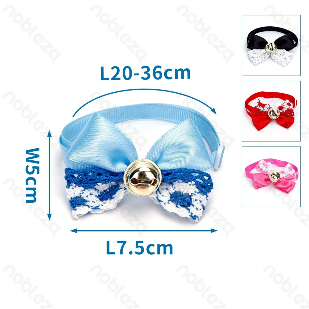 PAPILLON CON PIZZO PER CANI E GATTINobleza