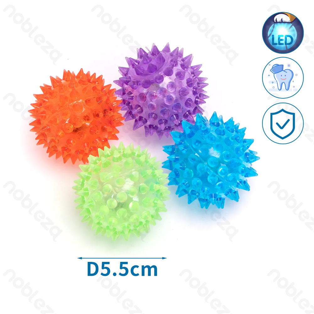 PALLINA CON LUCI LED - GIOCO PER CANINobleza