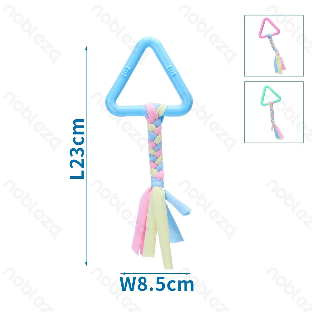 CORDA CON TRIANGOLO PER CANI - 23CMNobleza