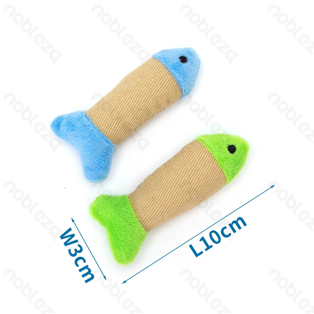 PELUCHE PER GATTI - PESCIOLINO IN TELANobleza