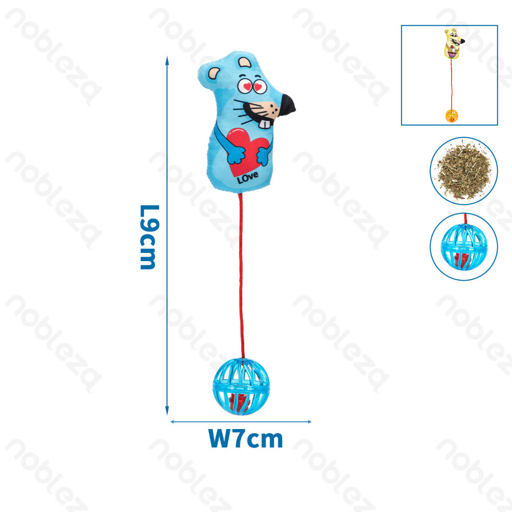 Giocattolo pe Gatti - Topolino con SonaglioNobleza