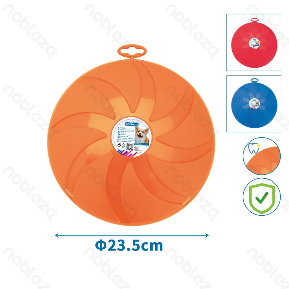 FRISBEE TONDO PER CANI - 23,5CMNobleza