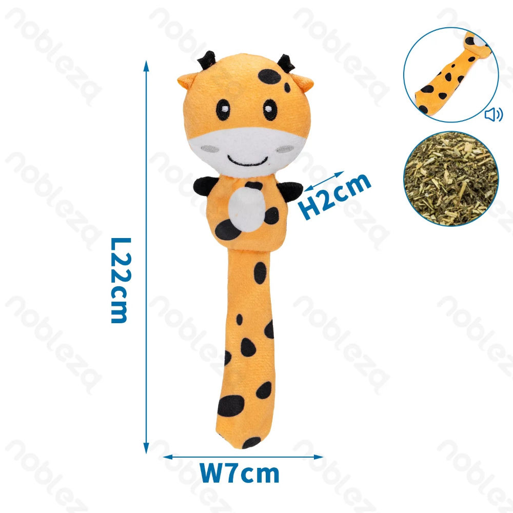 PELUCHE CON ERBA GATTA -  GIRAFFANobleza