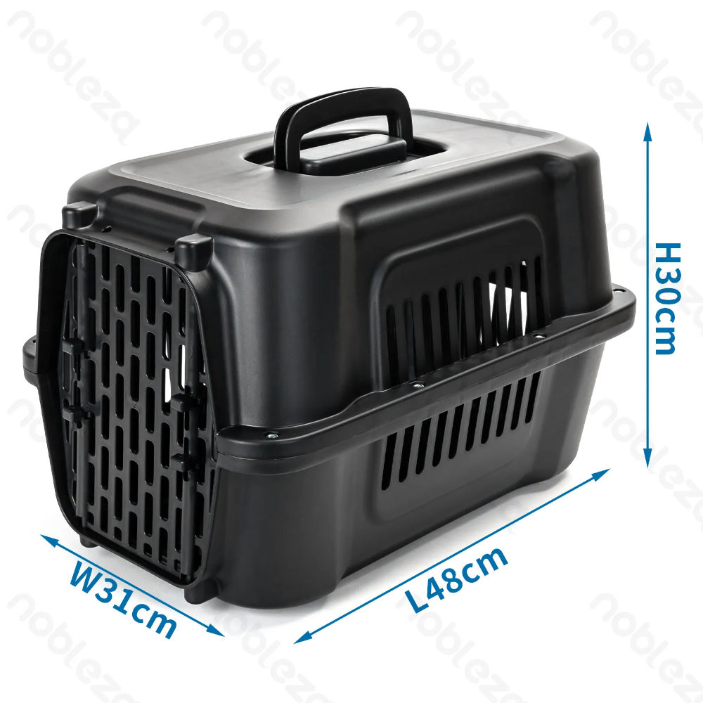 Trasportino 48x31x30cm - BlackNobleza