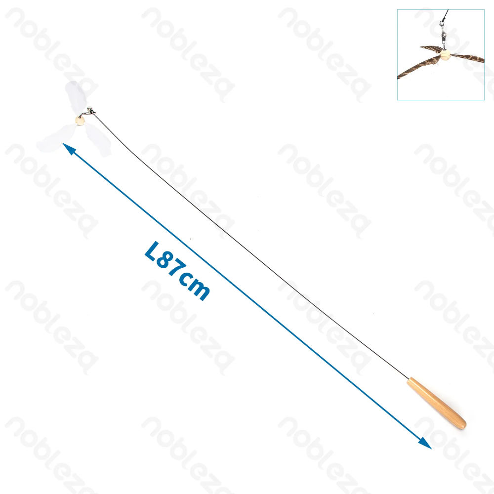 Bacchetta per Gatti con Campanello - 87cmNobleza